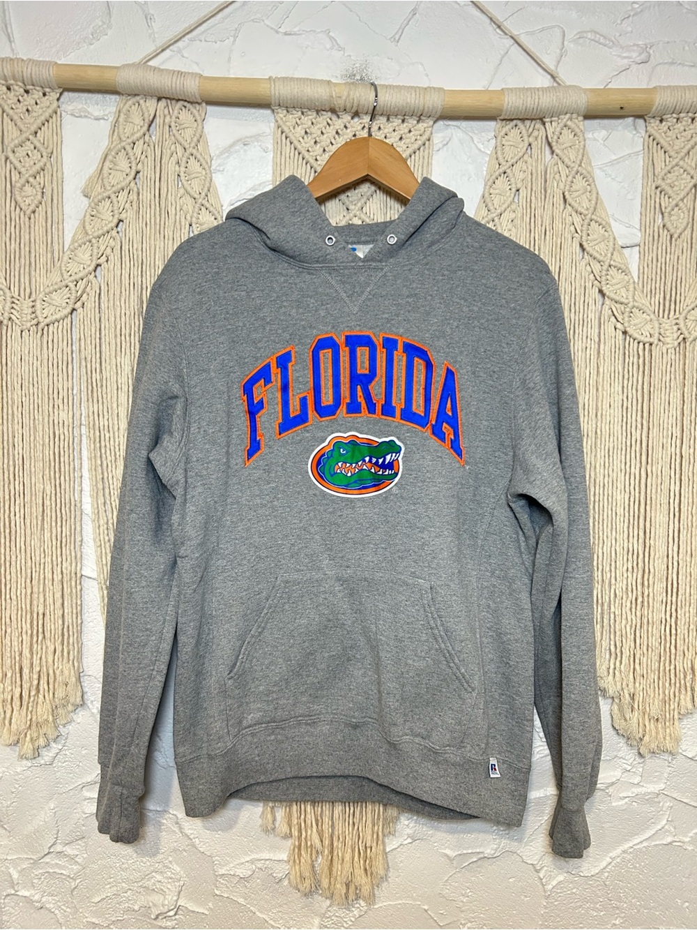 Vintage Florida Gators NCAA Russell Hoodie Unisex Size Medium